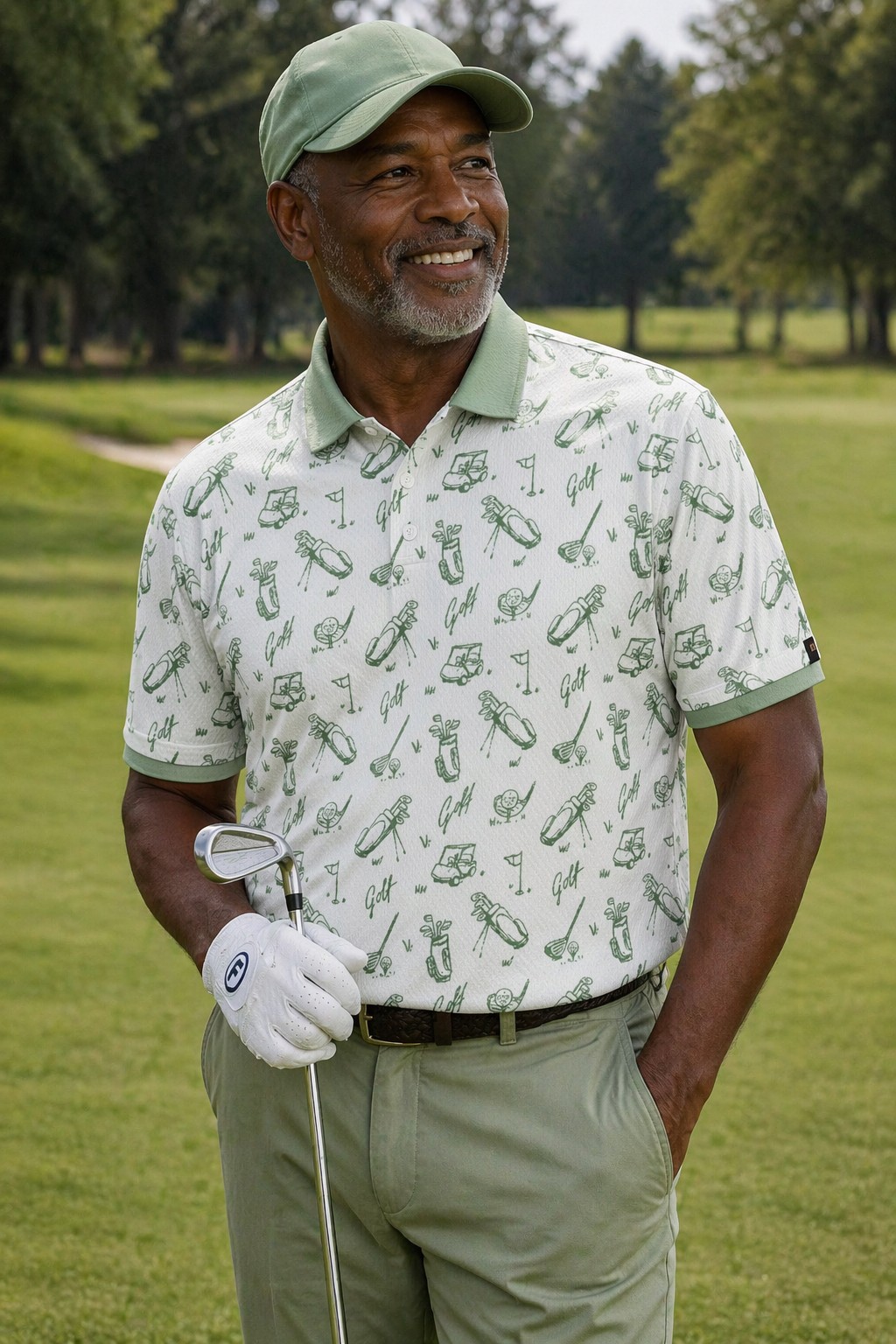 Living Golf Performance Golf Polo